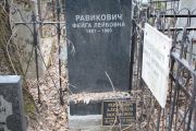 Равикович Фейга Лейбовна, Москва, Востряковское кладбище