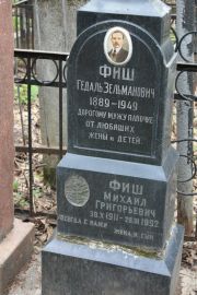 Фиш Гедаль Зельманович, Москва, Востряковское кладбище