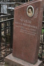 Фиш Инеса Михайловна, Москва, Востряковское кладбище