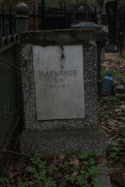 Марьямов Б. М., Москва, Востряковское кладбище