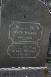 Кисенишский Моисей Яковлевич, Москва, Востряковское кладбище