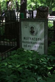 Могилевич Фаина Марковна, Москва, Востряковское кладбище