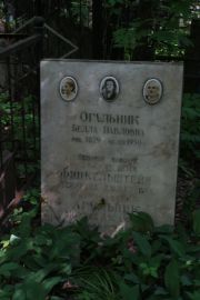 Огульник Белла Павловна, Москва, Востряковское кладбище
