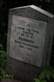 Килимник Мария Соломоновна, Москва, Востряковское кладбище