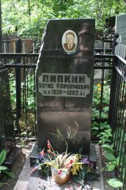 Липкин Борис Афроимович, Москва, Востряковское кладбище