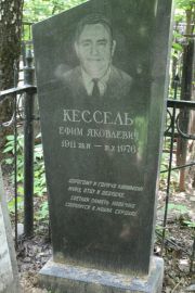 Кессель Ефим Яковлевич, Москва, Востряковское кладбище