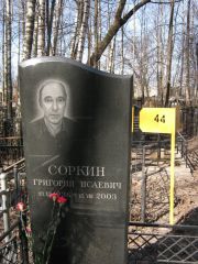 Сорокин Григорий Исаевич, Москва, Востряковское кладбище