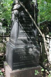 Лившиц А. П., Москва, Востряковское кладбище