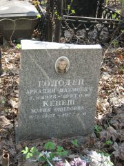 Кевеш Мария Ошеровна, Москва, Востряковское кладбище