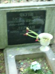 Якуби Хася Шмулевна, Москва, Востряковское кладбище