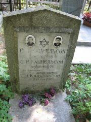Кацнельсон О. Н., Москва, Востряковское кладбище