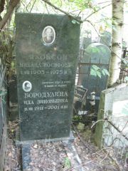 Бородулина Ида Зиновьевна, Москва, Востряковское кладбище