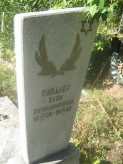 Сандлер Хана Вениаминовна, Пермь, Северное кладбище