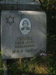 Ицкович Соня-Цира Мордуховна, Пермь, Северное кладбище