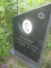 Чуднер Анна Самойловна, Пермь, Северное кладбище