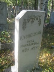 Кузнецкая Рива Михайловна, Пермь, Северное кладбище