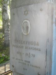 Трескунова Розалия Исаковна, Пермь, Южное кладбище