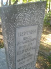 Цейтлина Циля Марковна, Пермь, Южное кладбище