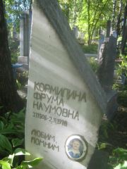 Кормилина Фрума Наумовна, Пермь, Южное кладбище