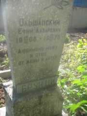 Ольшанский Ефим Лазаревич, Пермь, Южное кладбище