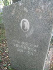 Миндлина Роза Ароновна, Пермь, Южное кладбище