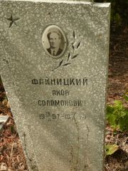Файницкий Яков Соломонович, Самара, Центральное еврейское кладбище