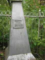Розина Броха Моисеевна, Самара, Городское кладбище