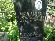 Недлина Рахиль Исааковна, Саратов, Еврейское кладбище