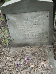 Юдович Г.Л , Саратов, Еврейское кладбище