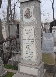 Кун Хайм Аронович, Ташкент, Европейско-еврейское кладбище