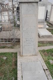 Гитлина Фейга Гиршевна, Ташкент, Европейско-еврейское кладбище