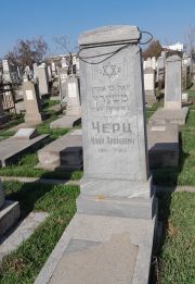 Черц Илья Аронович, Ташкент, Европейско-еврейское кладбище