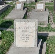Подольская Ревекка Эммануиловна, Ташкент, Европейско-еврейское кладбище