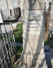 Гушкевич Натан Мовшевич, Ташкент, Европейско-еврейское кладбище