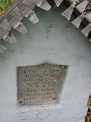 Эйдельман Исаак Нухимович, Тобольск, Еврейское кладбище