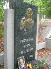Рубашкина Анна Нисельевна, Уфа, Южное кладбище