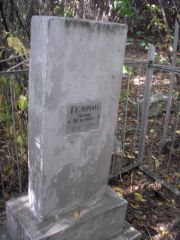 Гельман Бровня Исаковна, Ульяновск, Старое еврейское кладбище