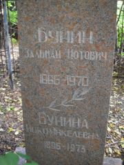 Бунина Ицко Янкелевна, Ульяновск, Старое еврейское кладбище