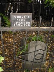Финкель Лейб Срулевич, Ульяновск, Старое еврейское кладбище