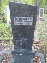 Малинский Леонид Михайлович, Ульяновск, Северное (Ишеевское) кладбище