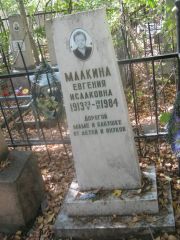 Малкина Евгения Исааковна, Челябинск, Цинковое кладбище (Жестянка)