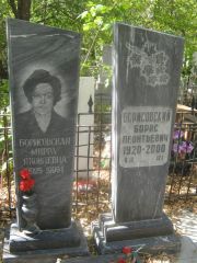 Борисовский Борис Леонтьевич, Челябинск, Цинковое кладбище (Жестянка)
