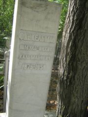 Финкельман Шмуль-Ицхок Кальманович, Челябинск, Цинковое кладбище (Жестянка)