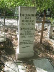 Красовицкая Мира Хаимовна, Челябинск, Цинковое кладбище (Жестянка)