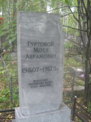 Гуртовой Мотя Абрамович, Екатеринбург, Северное кладбище