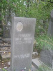 Рутицкая Люба Ицковна, Екатеринбург, Северное кладбище