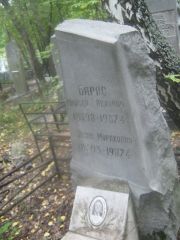 Барас Моисей Ицкович, Екатеринбург, Северное кладбище