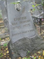 Кругляк Илья Лазаревич, Екатеринбург, Северное кладбище