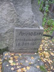 Линович Арон Вульфович, Екатеринбург, Северное кладбище