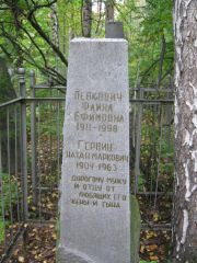 Левкович Фаина Ефимовна, Екатеринбург, Северное кладбище